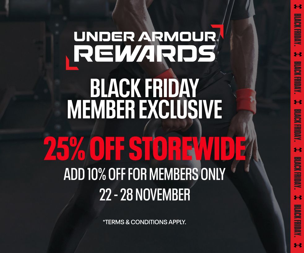 UA REWARDS Black Friday Member Exclusive UNDER ARMOUR Sports